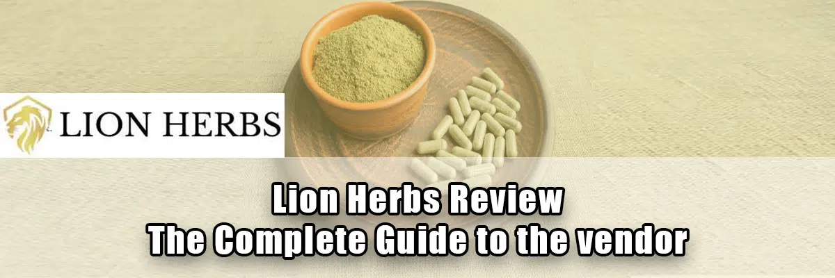 Lion Herbs Review banner: The Complete Guide to the vendor