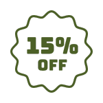 15% off on first order