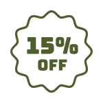 15% off on first order
