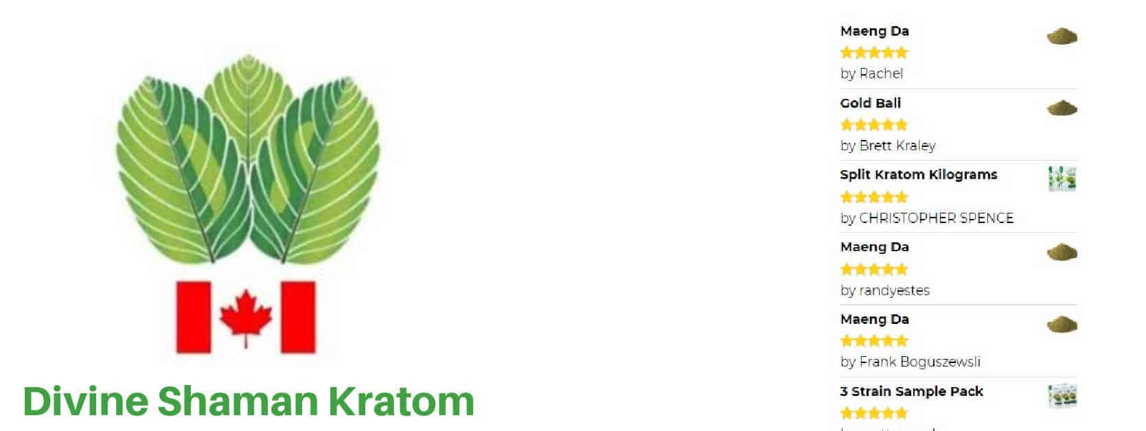 image of divine shaman kratom products reviews