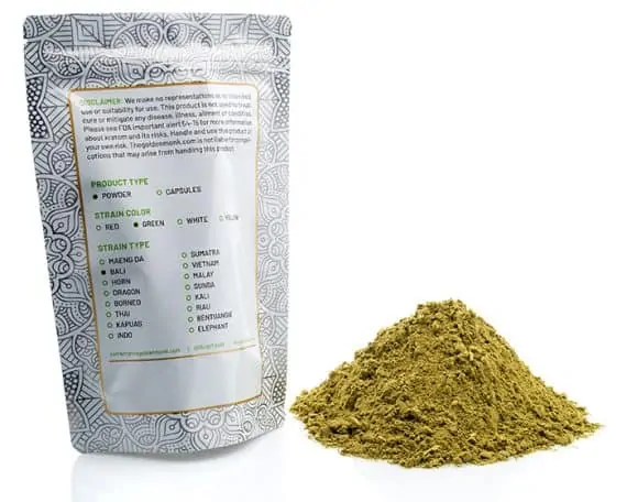 Green Bali Bag Powder