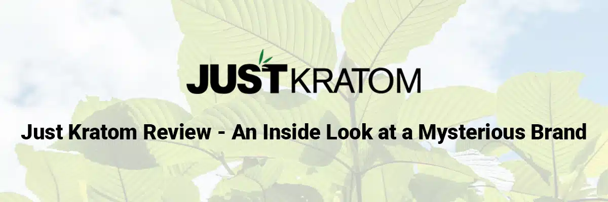 Just Kratom Review – What You Need to Know