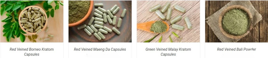 image of kratom k products