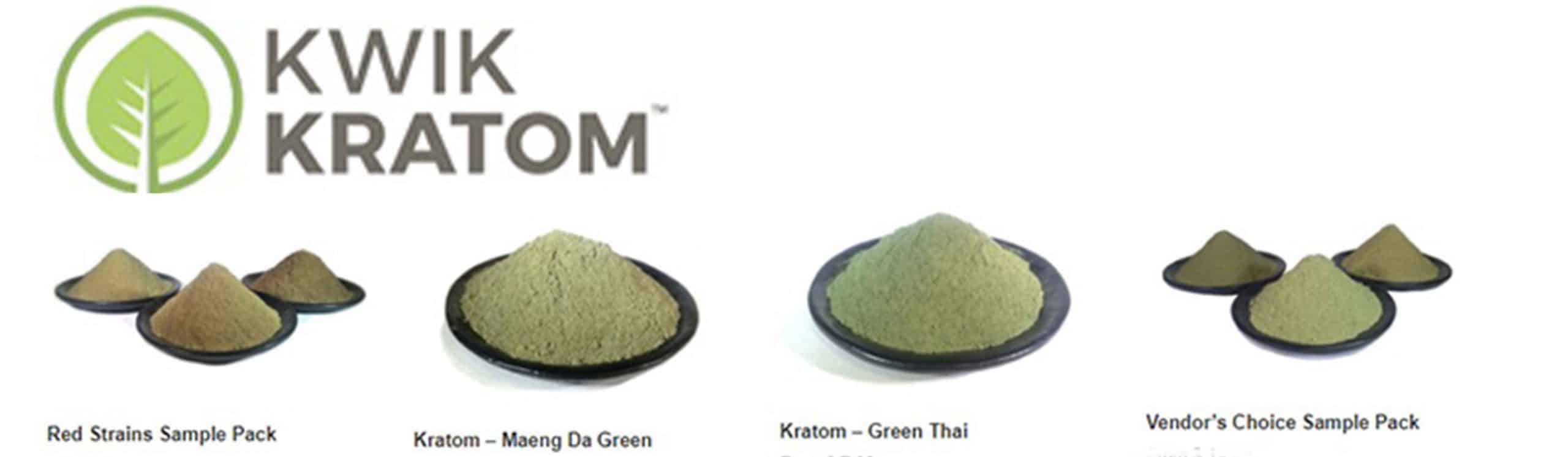 image of kwik kratom products