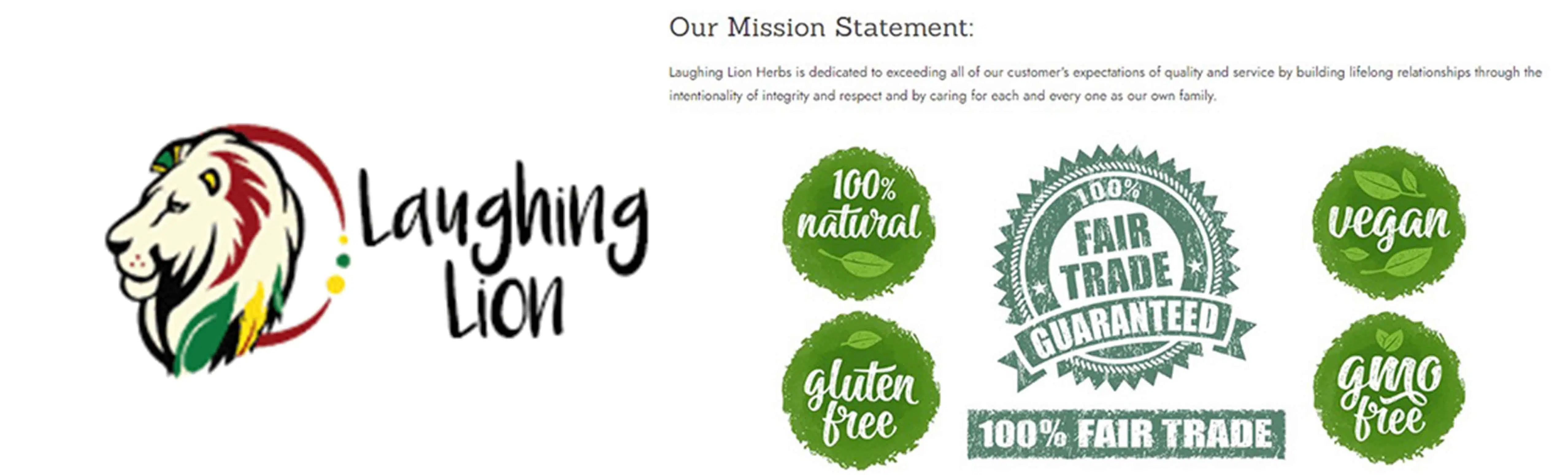 Laughing lion herbs mission statement