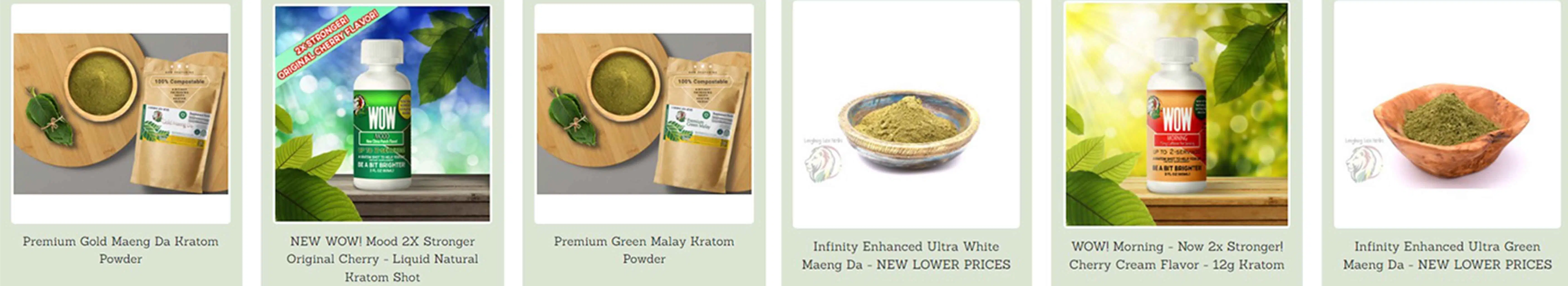 Laughing lion herbs kratom products