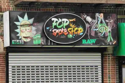 Pop Smoke Shop in the Bronx
