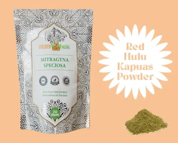 Red Hulu Kapas Powder - Front Packaging