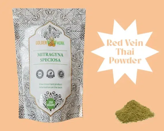 Red Vein Thai Powder - Front Packaging
