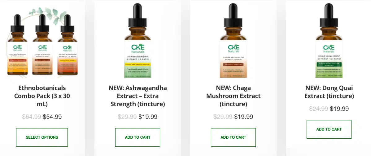 image of canada kratom express products