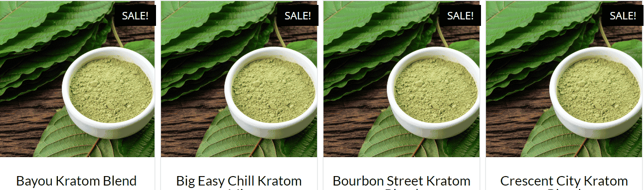 image of big easy herb company kratom powder