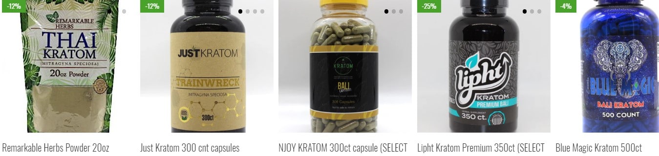 picture of kratom roots products