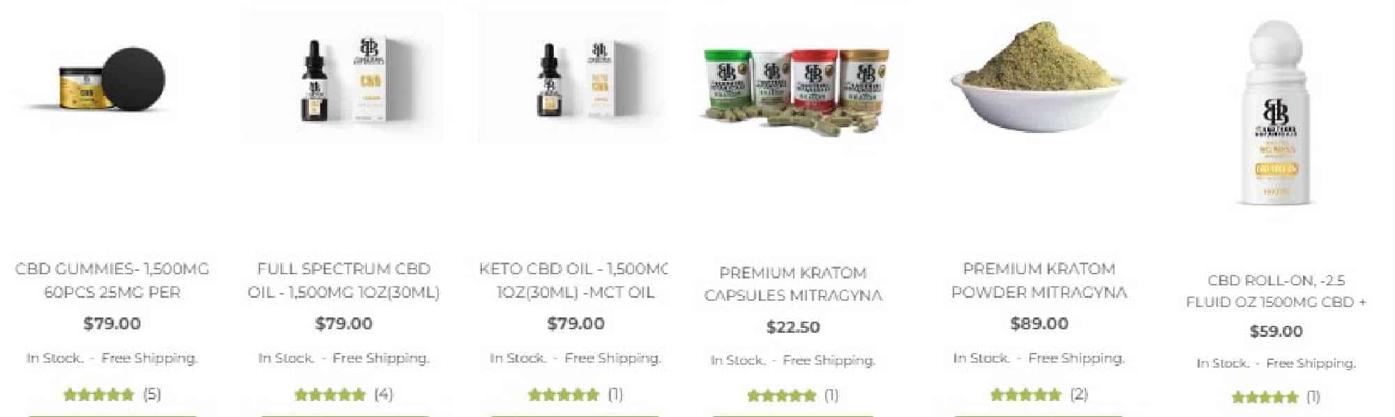 image of brother botanicals products