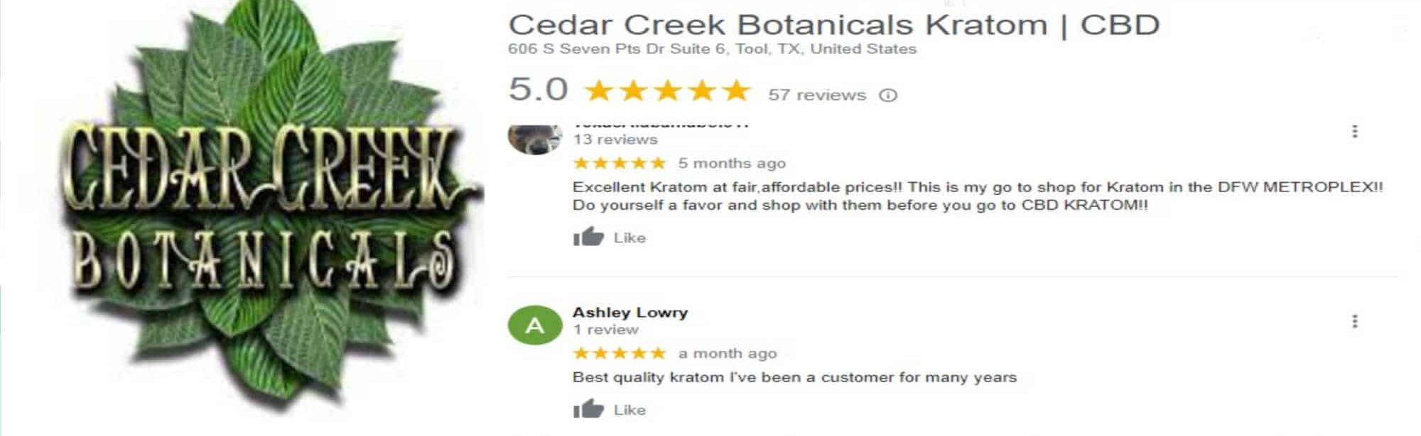 image of cedar creek botanicals customer reviews