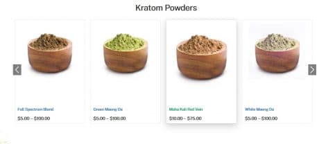 Viable Kratom powders