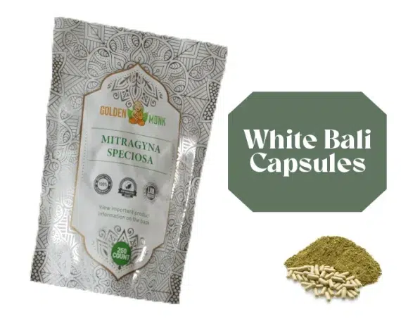 white bali kratom capsules
