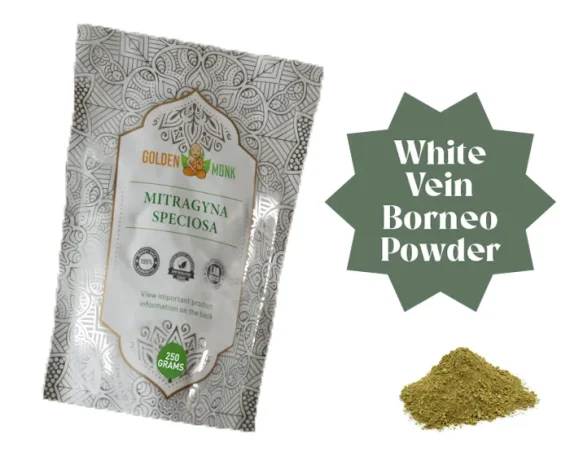 White Vein Borneo Powder - Front Packaging