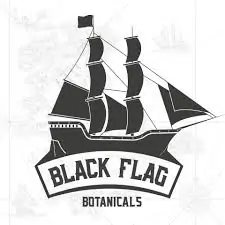 iamge of black flag botanicals logo