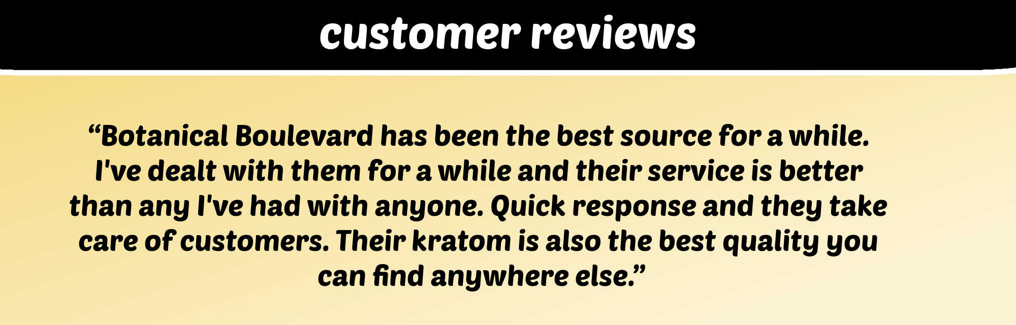 image of botanical boulevard customer reviews
