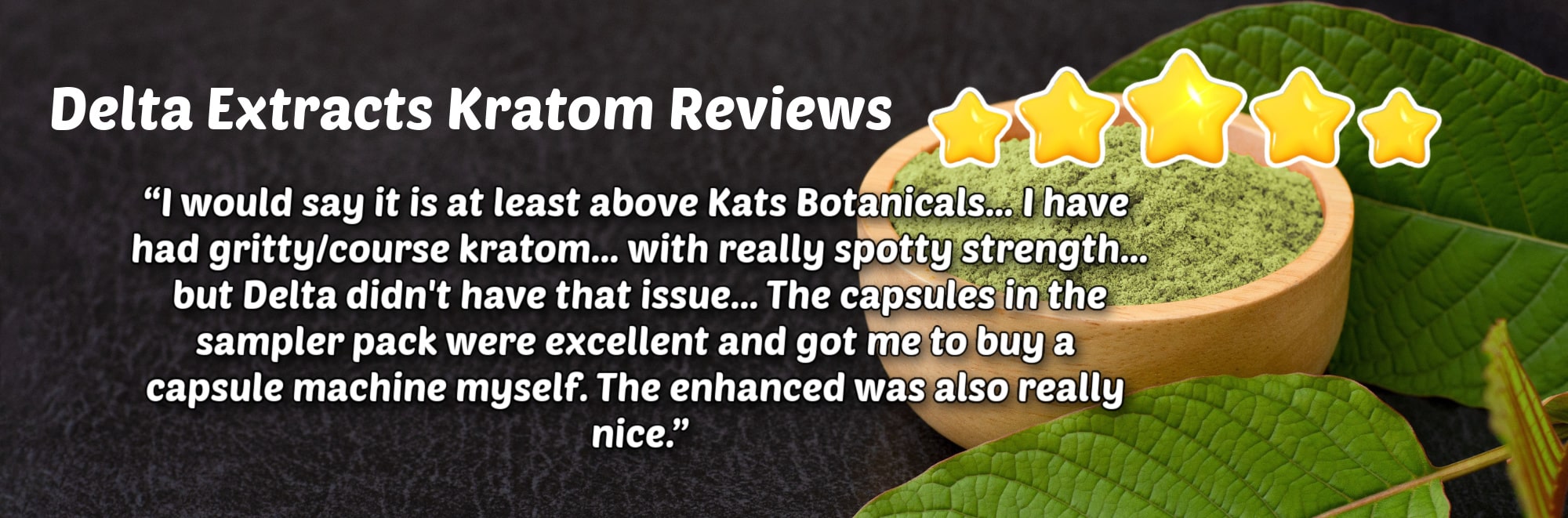 image of delta extracts kratom customer reviews
