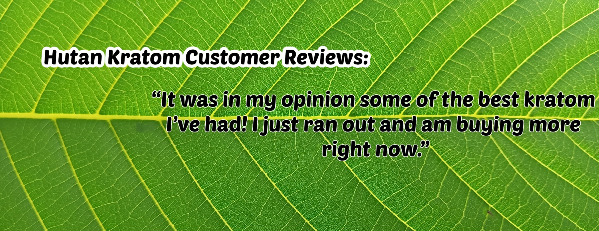 image of hutan kratom customer reviews
