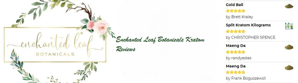 image of enchanted leaf botanicals kratom reviews