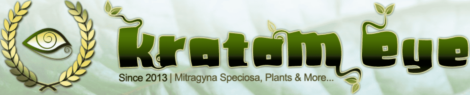 Kratom Eye logo and slogan