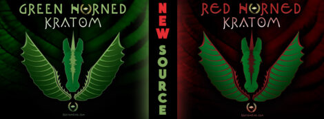 Green and Red Horned kratom