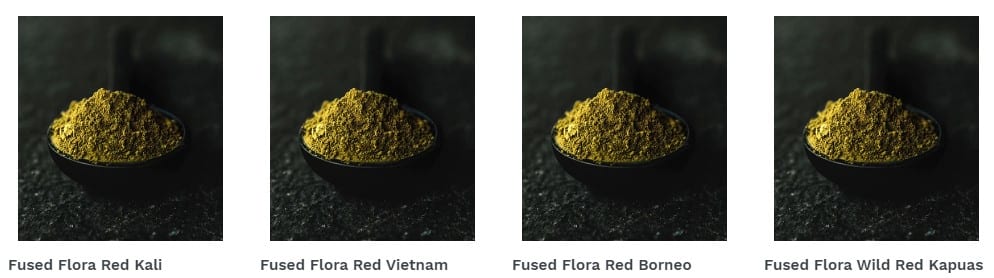 image of fused floar kratom products