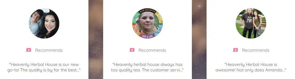 image of heavenly herbal house product review