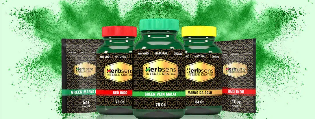 image of herbsens kratom products