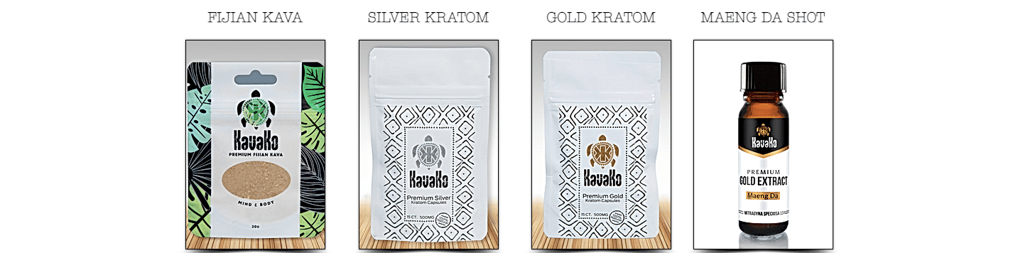 image of kavaka kratom products