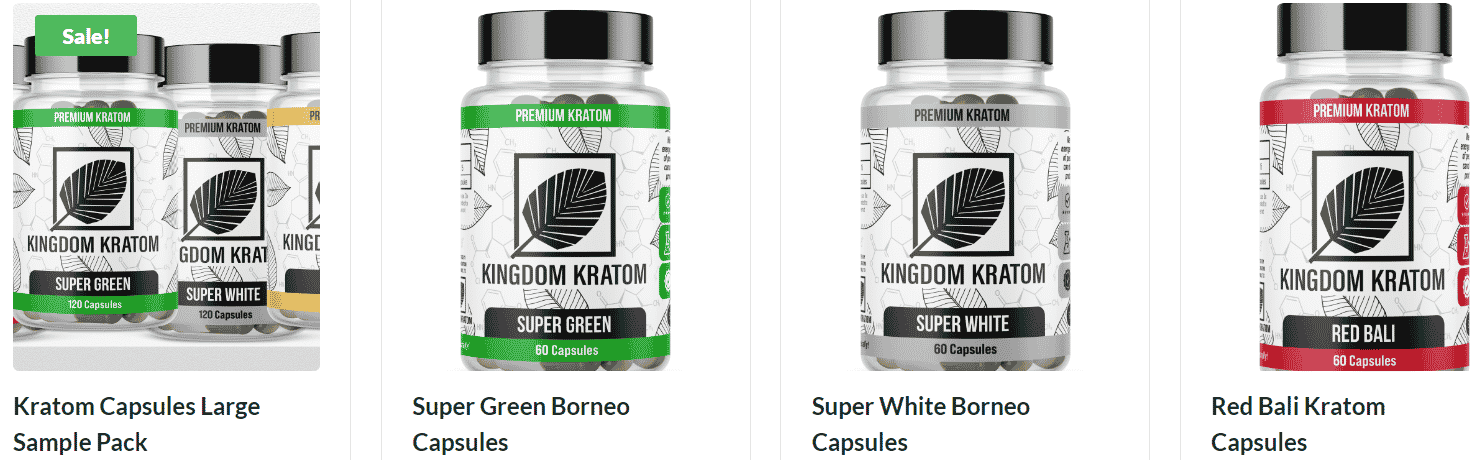 image of kingdom kratom products