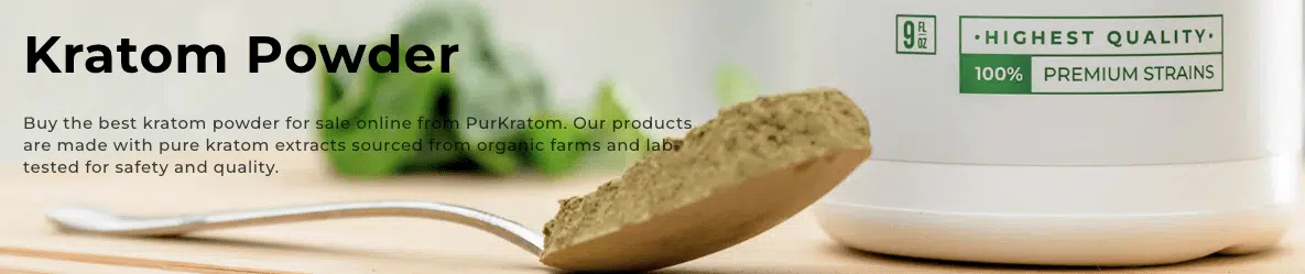 image of pur kratom powder