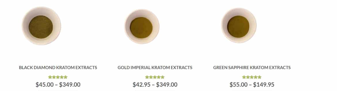 image of kratom temple products