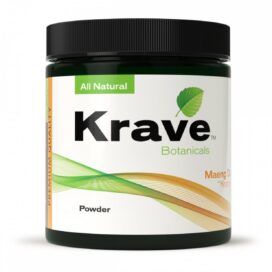 Krave Kratom Maeng Da powder jar