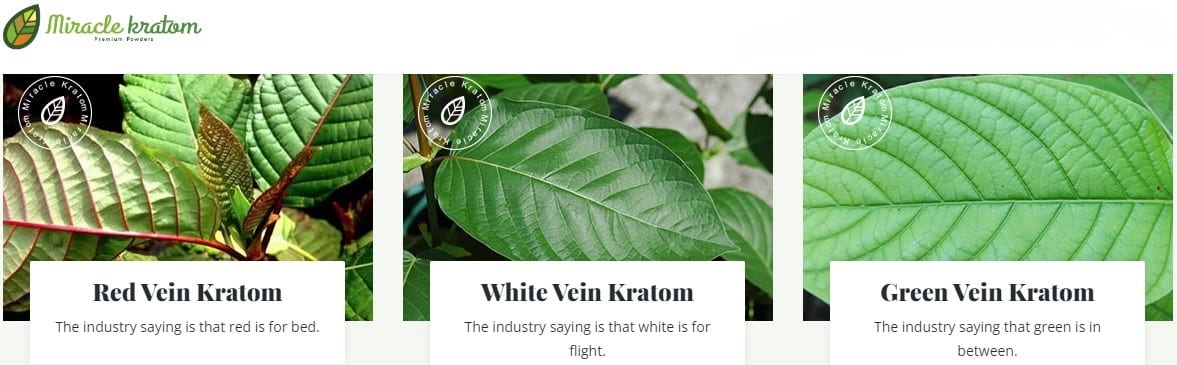 image of miracle kratom products