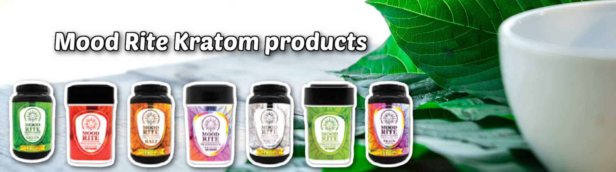 image of mood rite kratom products