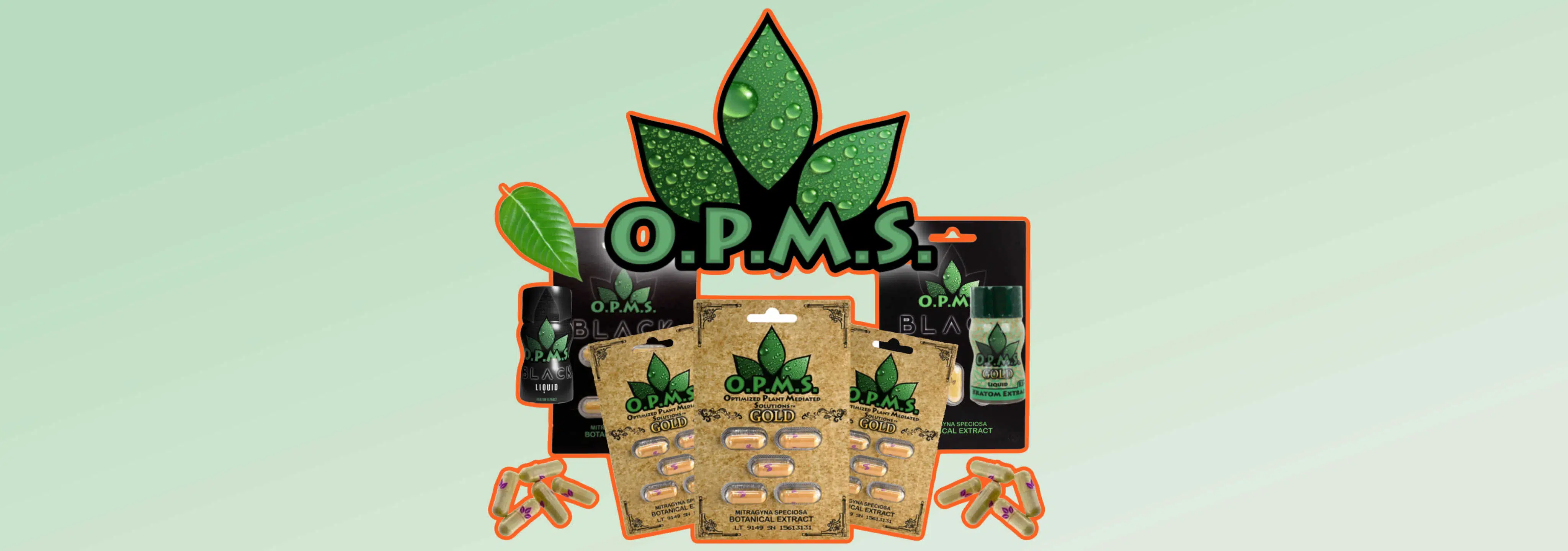 opms logo and product samples