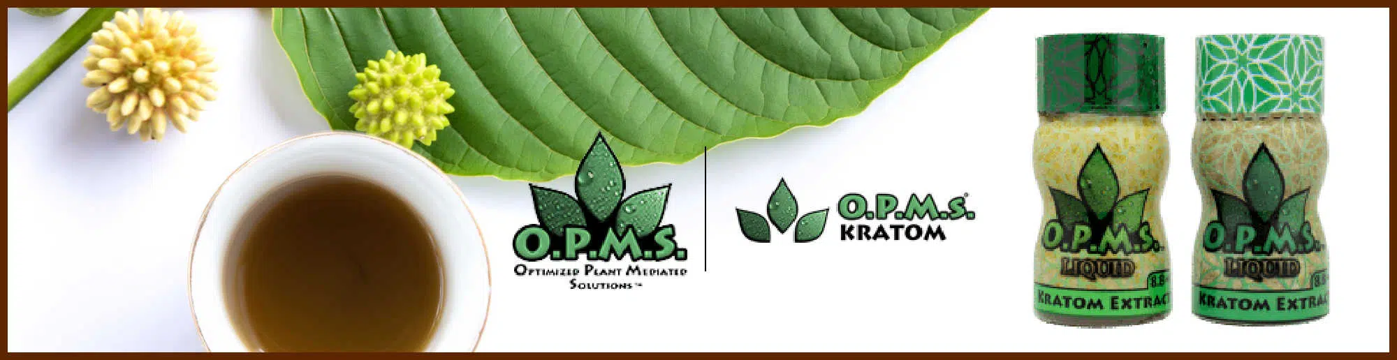 optimized plant mediated solutions logo and product banner