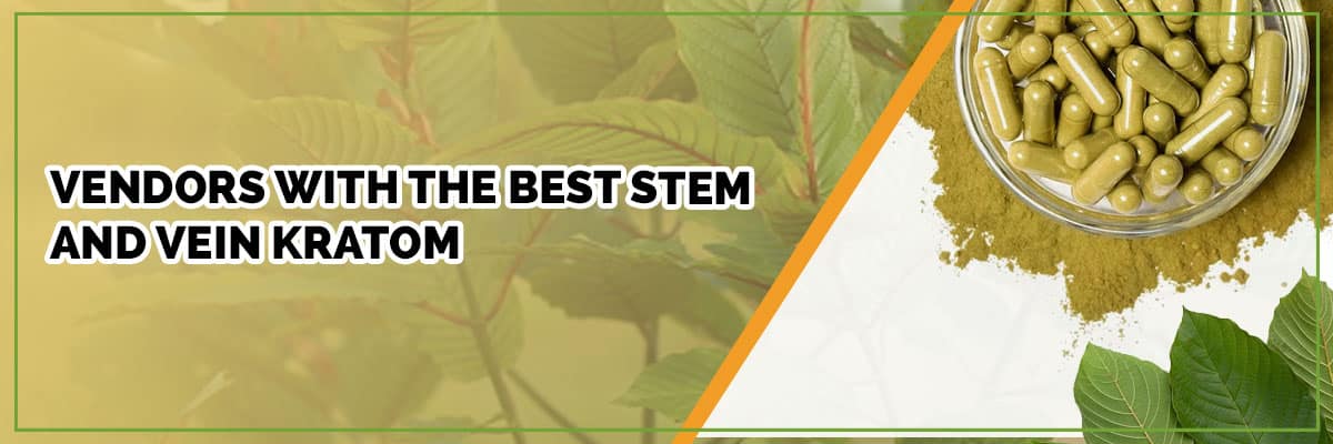 Vendors with the Best Stem and Vein Kratom
