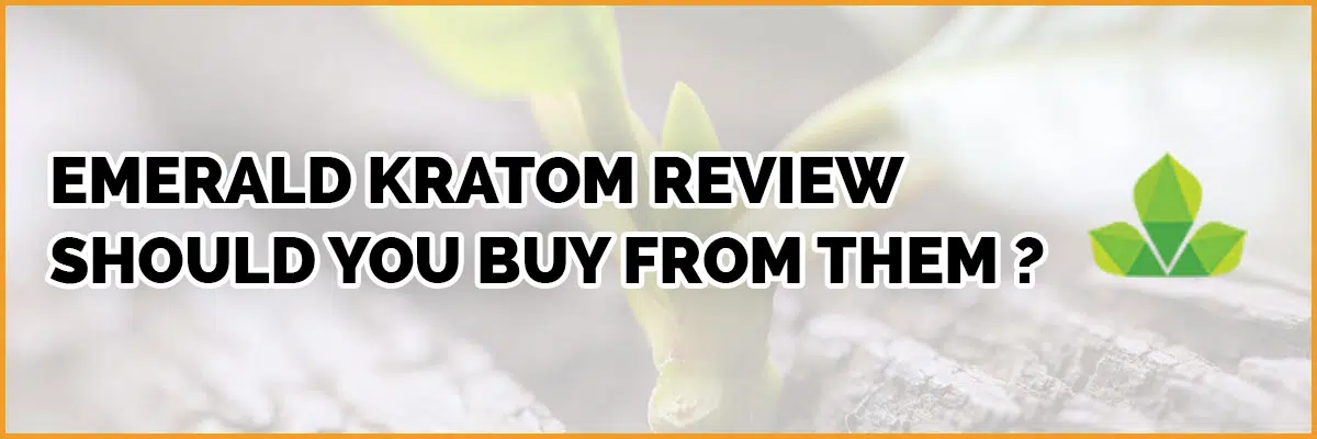 Emerald kratom review banner: "Should you buy from them?"