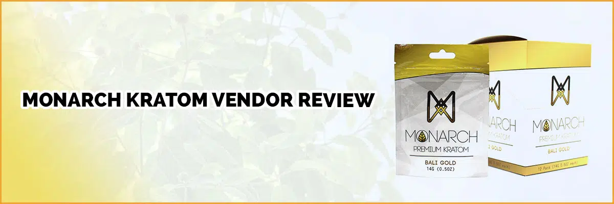 Monarch kratom vendor review banner