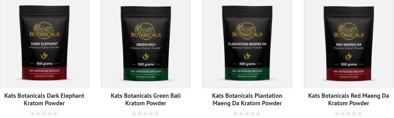 image of pop kratom products