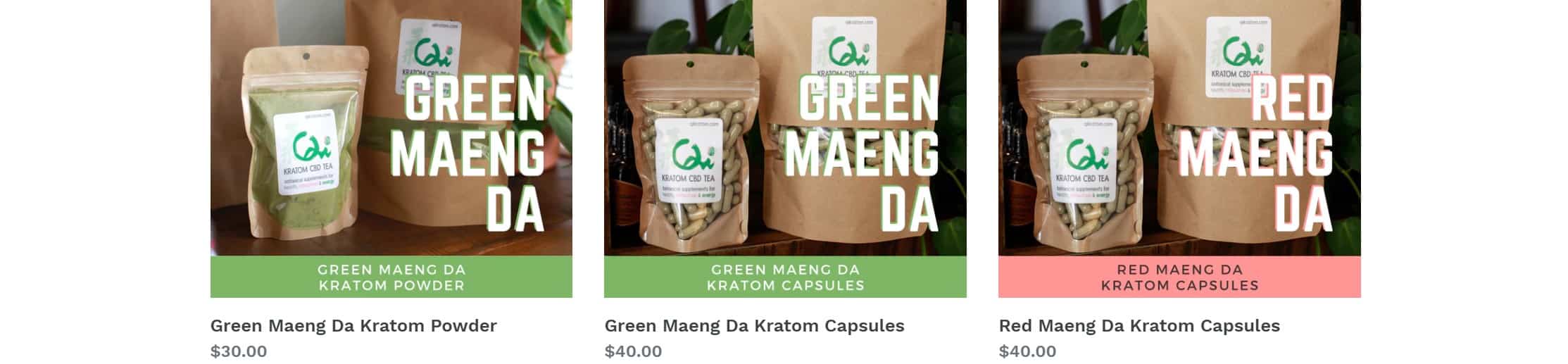 image of qi kratom cbd tea pricing guide
