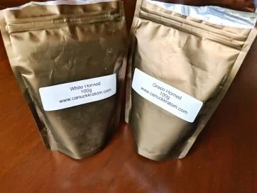 Bags of kratom ready for sale