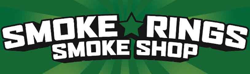 image of smoke rings smoke shop logo