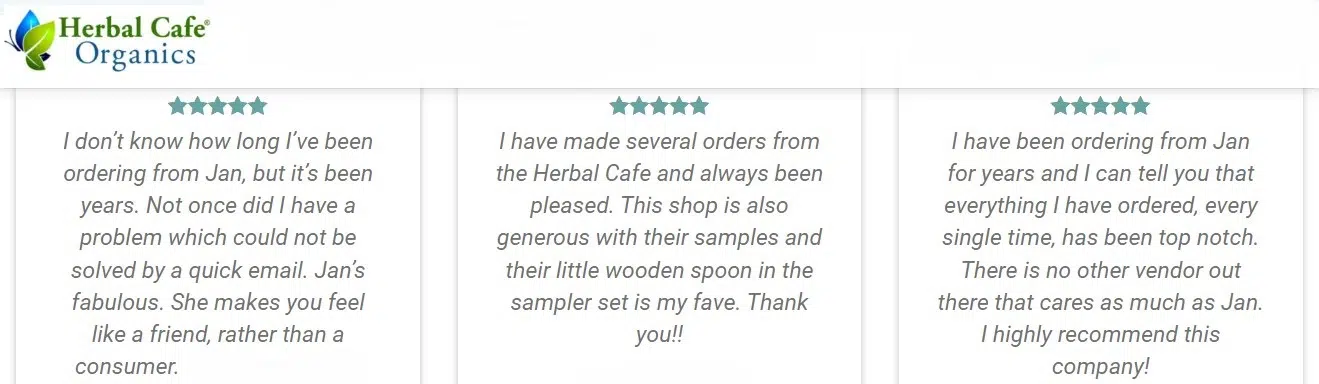 image of the herbal cafe organics review