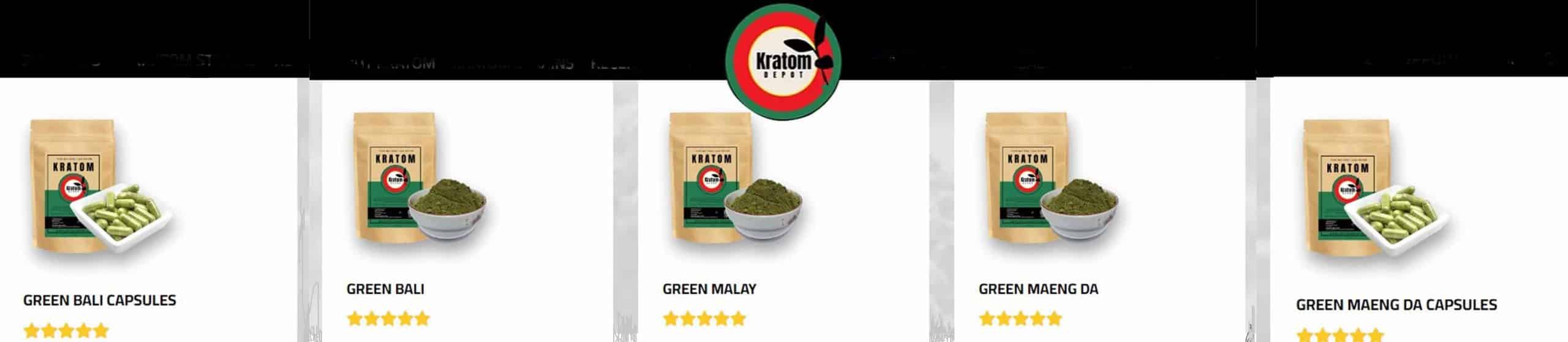 image of the kratom depot products