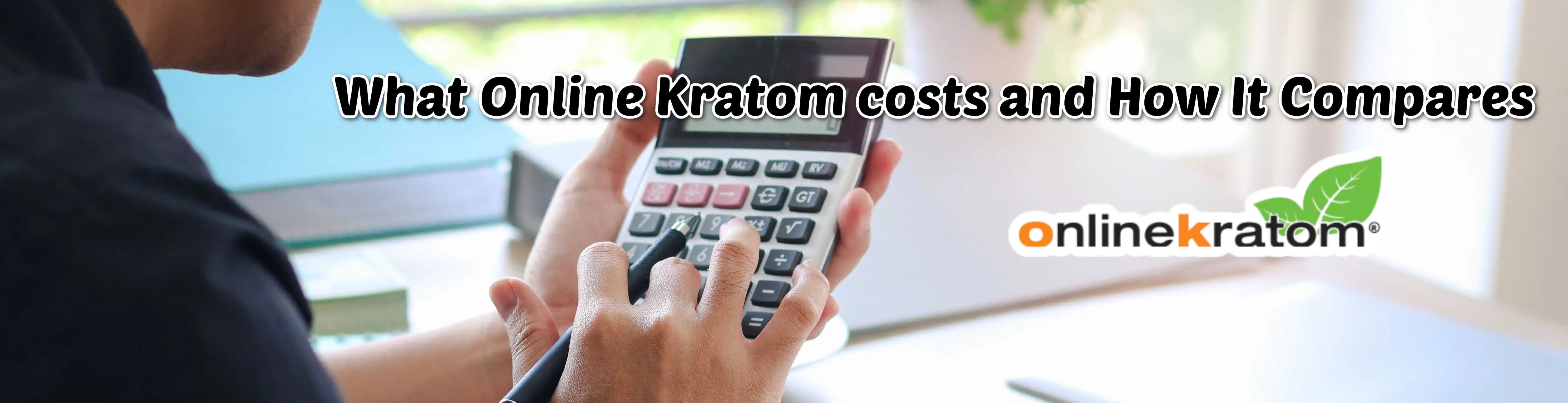 image of what online kratom costs and how it compares